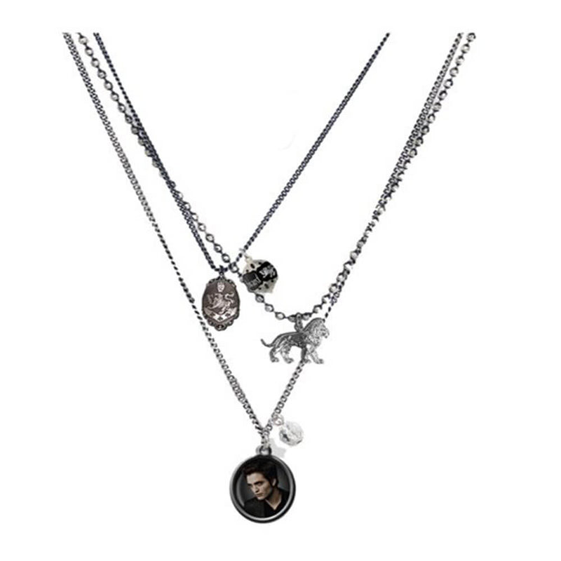 Twilight New Moon Jewellery Charm Necklace Trip Chn (Edward)