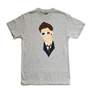 Doctor Who David Tennant Vektorkopf-T-Shirt