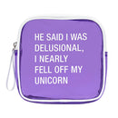 Sig hvad vinyl kosmetisk taske