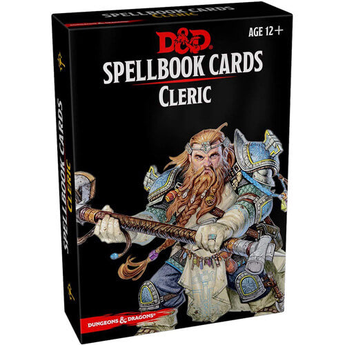 D&D Spellbook Cards Cleric Deck Revised 2017 Ed. (149 Cards)
