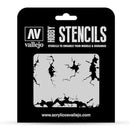 Vallejo Schablonen Textureffekte