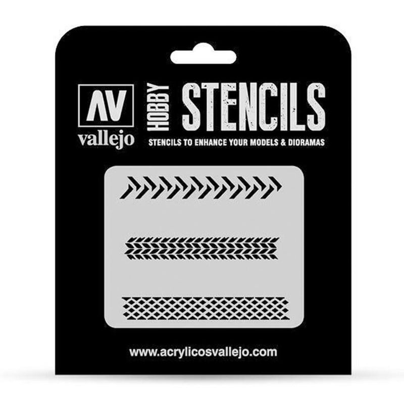 Vallejo Schablonen Textureffekte