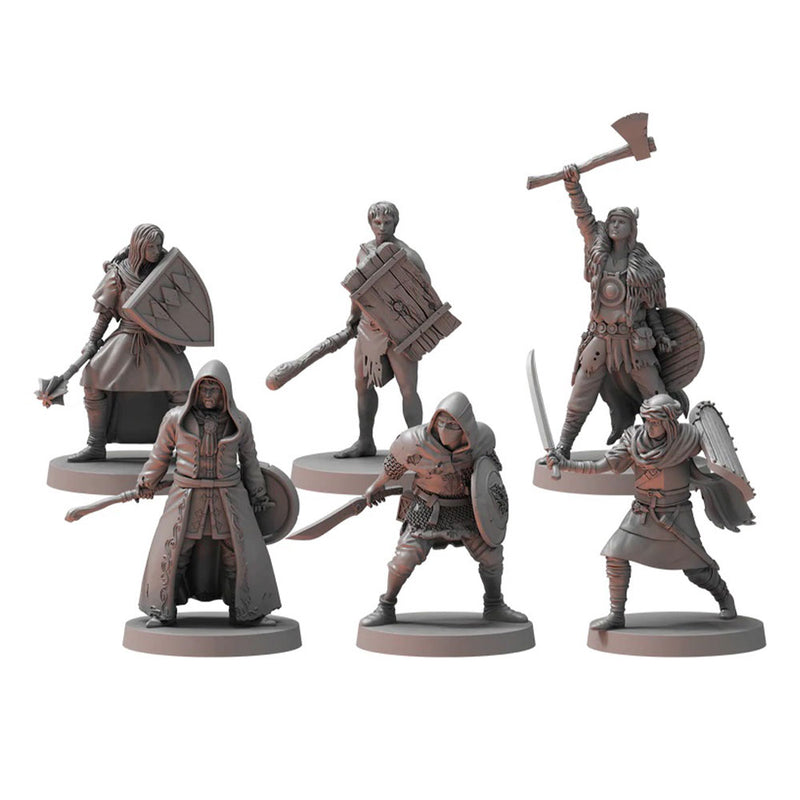 Dark Souls RPG Unkindled Heroes Miniatur-Set