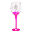 Fødselsdag klar vinglas