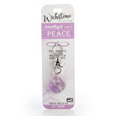 Wishstone Collection Amethyst Key Charm