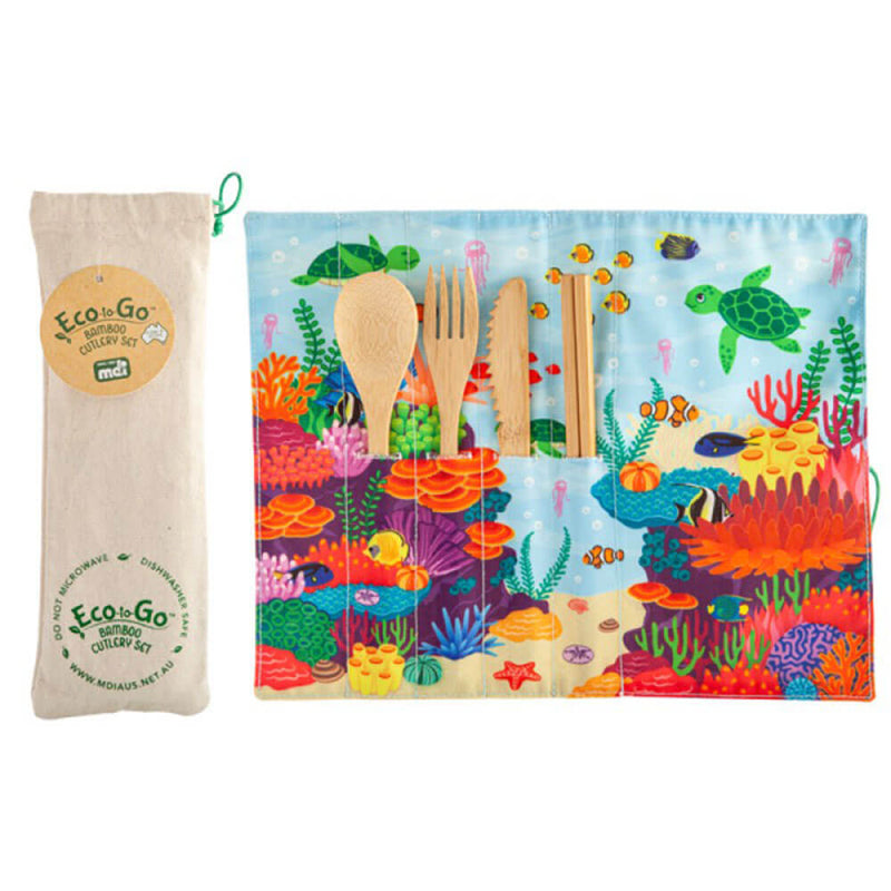 Eco-to-Go-Besteckset aus Bambus