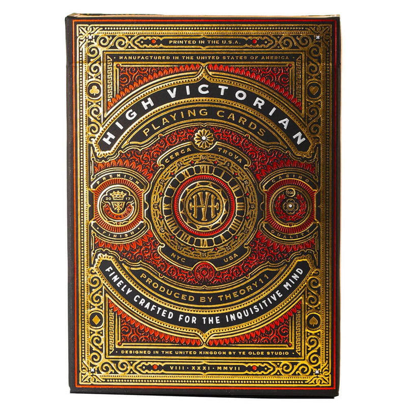 Theorie 11 Spielkarten High Victorian