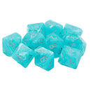 Chessex D10 Polyhedral 10-Würfel Cirrus Set