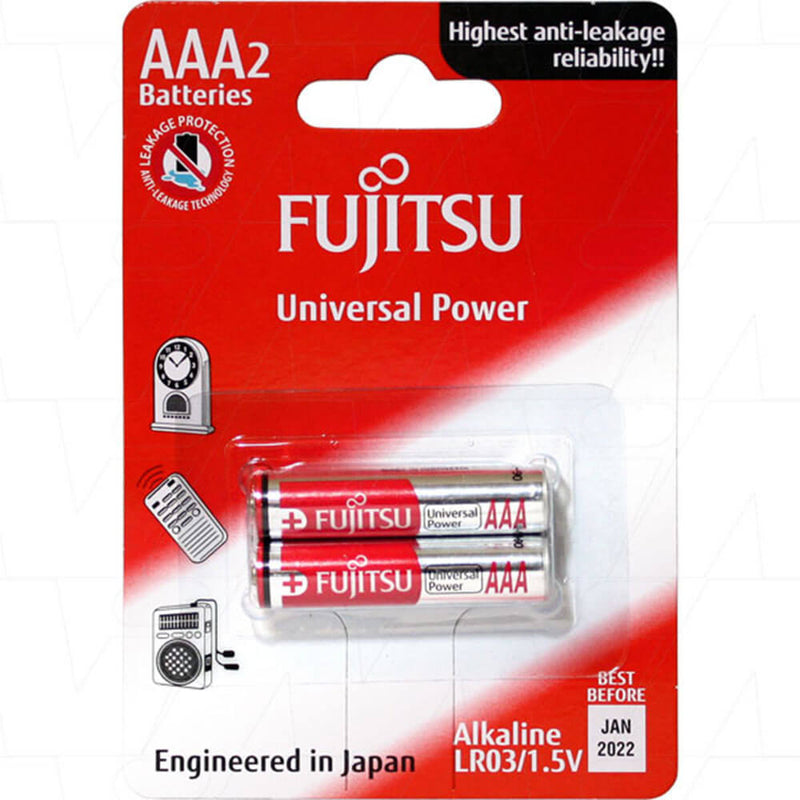 Fujitsu Alkaline Blister Universal Power (2er Pack)