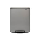 Brabantia BO 2 Compartment Pedal Bin 30L
