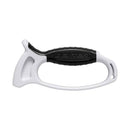 Dexter Russell Hand holdt slibemaskine