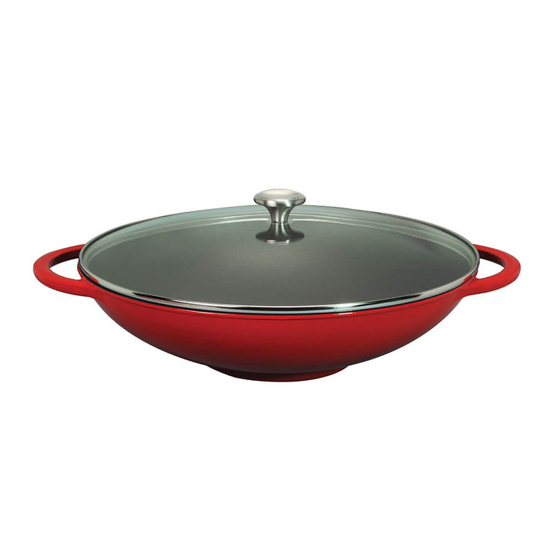 Chasseur-Wok mit Glasdeckel (37 cm/4,5 l)