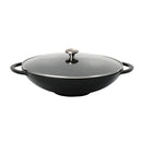 Chasseur-Wok mit Glasdeckel (37 cm/4,5 l)