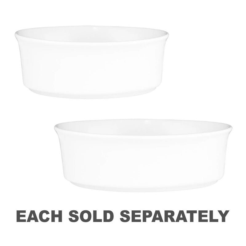 Wilkie New Bone Porcelain Oval Pie Dish