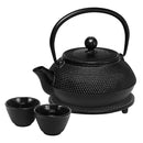 Avanti Hobnail Teapot Set 800mL (Black)