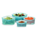  Avanti Pinch & Lock wiederverwendbare blaue Taschen (4er-Set)