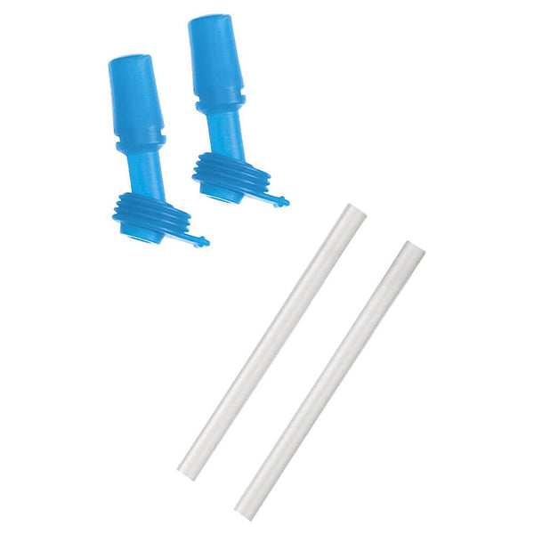 Eddy Kids Drink Bottle Replacement Bite Valves/Straws x 2 Bl