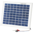 12V monokristallines Solarpanel mit Klemmen/Kabel