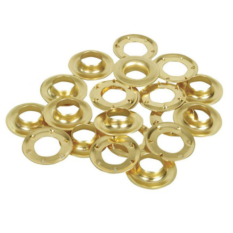 Baldakin eyelet kit messing 10 pack