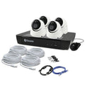 Swann 8CH 4K NVR Kit with 4x 4K PIR Dome Cameras