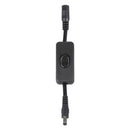 Inline Low Voltage Switch with Plug and Socket (2.1mm)