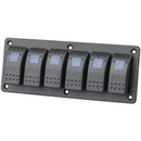 Illuminated Rocker Switch Panel (Blue LED)