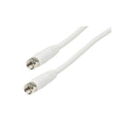 F-Typ-Stecker-zu-Stecker-Kabel 1,5 m