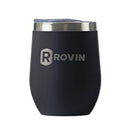 Rovin Edelstahlbecher mit Deckel (350 ml)