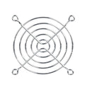 Lüfter-Fingerschutzgitter