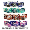 MDG Resin Eternal Polyhedral Dice Set 16mm