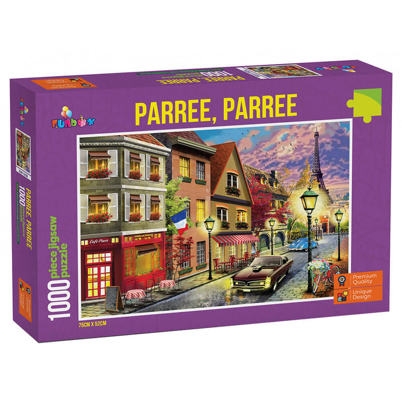 Funbox Puzzle Paree Paree Puzzle 1000 stykker