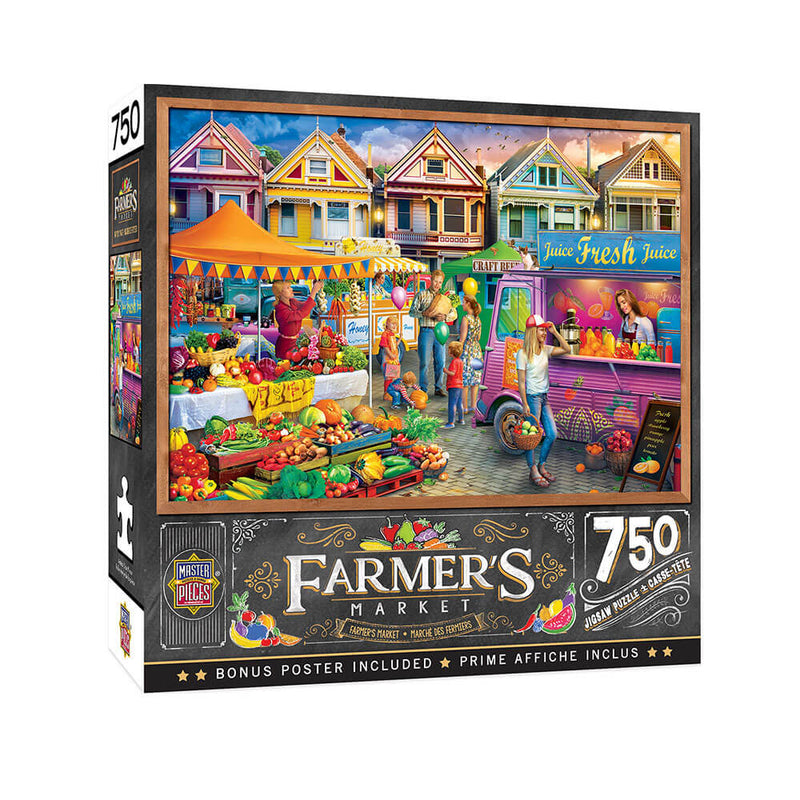 Bauernmarkt-Puzzle (750 Teile)