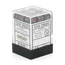 D6 terninger uigennemsigtige 12 mm (36 terninger)