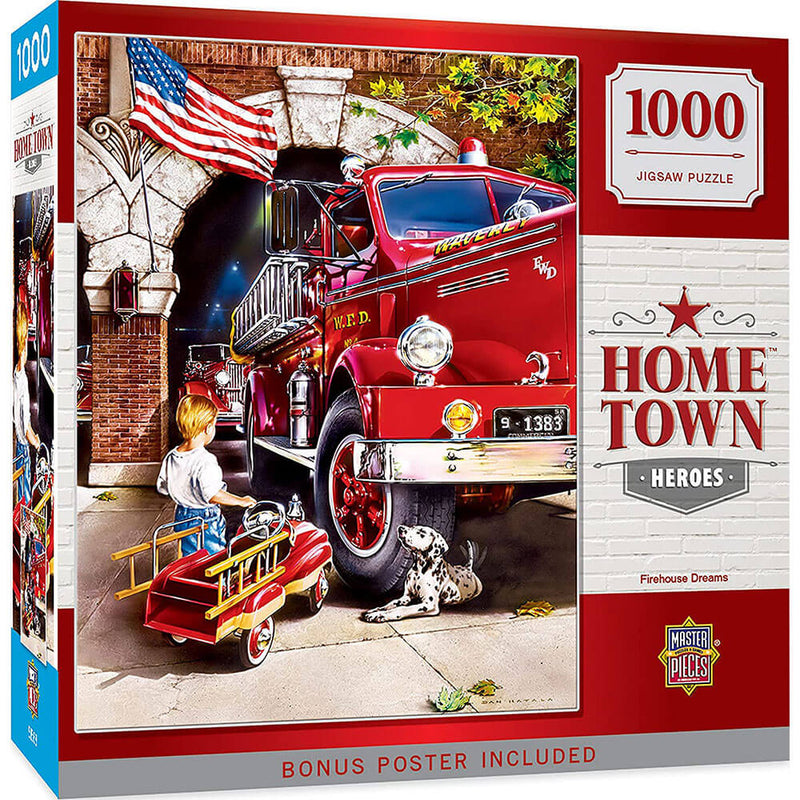 MasterPieces Hometown Heroes 1000-Teile-Puzzle