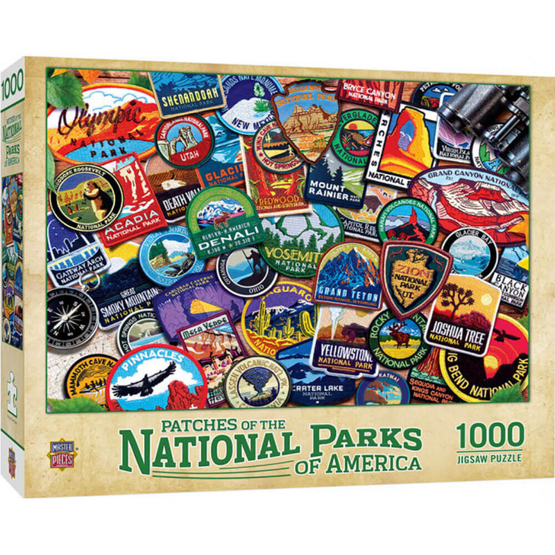 Masterpieces National Park 1000pc puslespil