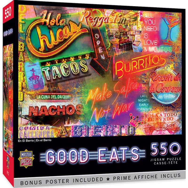 MasterPieces Good Eats 550-Teile-Puzzle