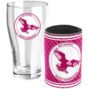 NRL Heritage Pint Glass &amp; Can Cooler Pack