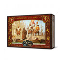 Ein Miniaturspiel „Das Lied von Eis und Feuer“.