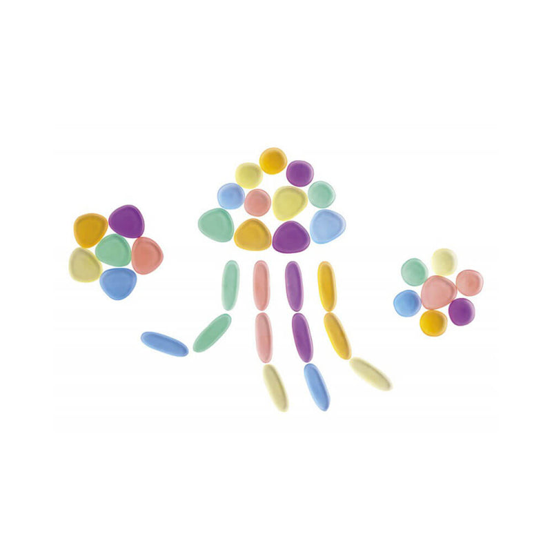 EC Junior Rainbow Pebbles (36/Glas)