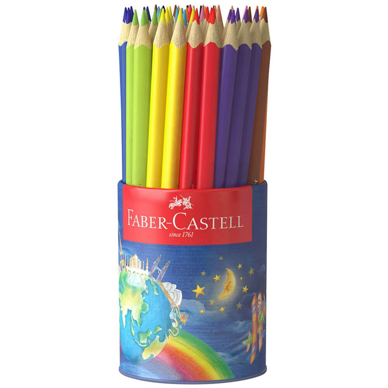 Faber-Castell Junior Dreieckiger Buntstift 50er-Pckg