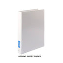 Bantex 4 D-Ring Insert Binder White 38mm A3