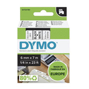 Dymo D1 Bandetikett 6 mm x 7 m