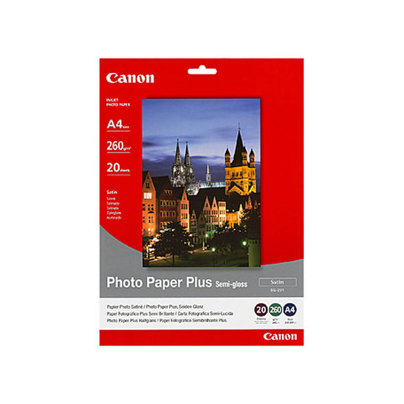 Canon Fotopapier, seidenmatt, 260 g/m², 20 Stück