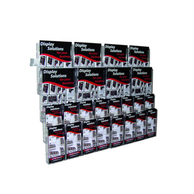 Deflecto LitLoc Prospekthalter Display