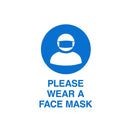 Durus selbstklebender Aufkleber 105 x 148 mm (2 Stück)