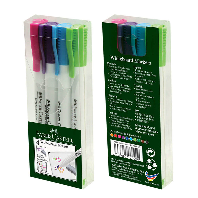 Faber-Castell Whiteboard-Marker (4 Stück)