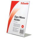 Deflecto Slanted Portrait Einzelschildhalter