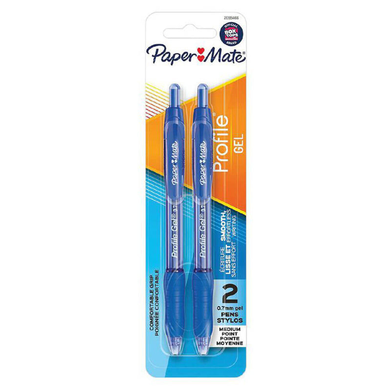 Paper Mate Profile Gel-Druckstift 0,7 mm (2 Stück)