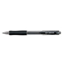 Uni Laknock Retractable Ballpoint Pen 12pcs (Broad)