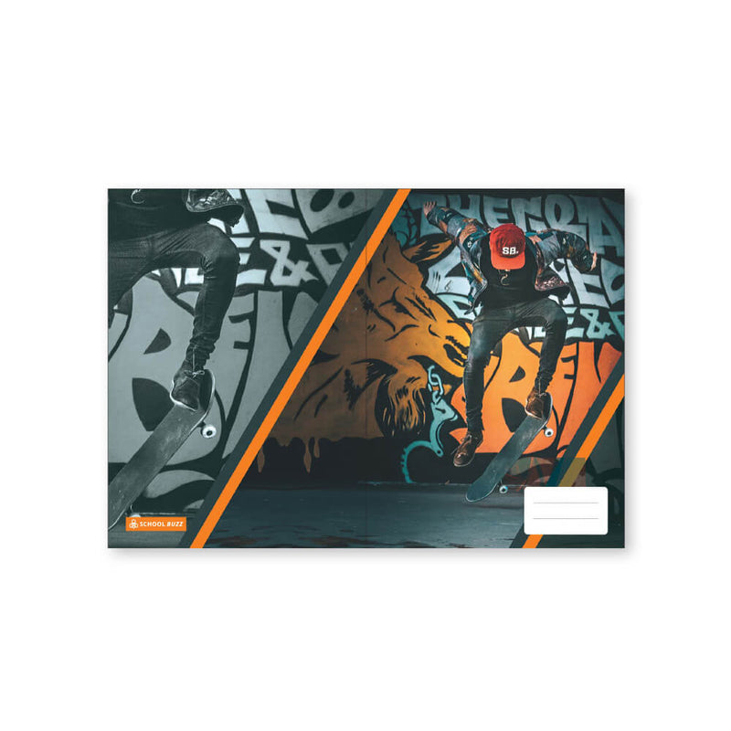 School Buzz A4-Buchhüllen (6er-Pack)